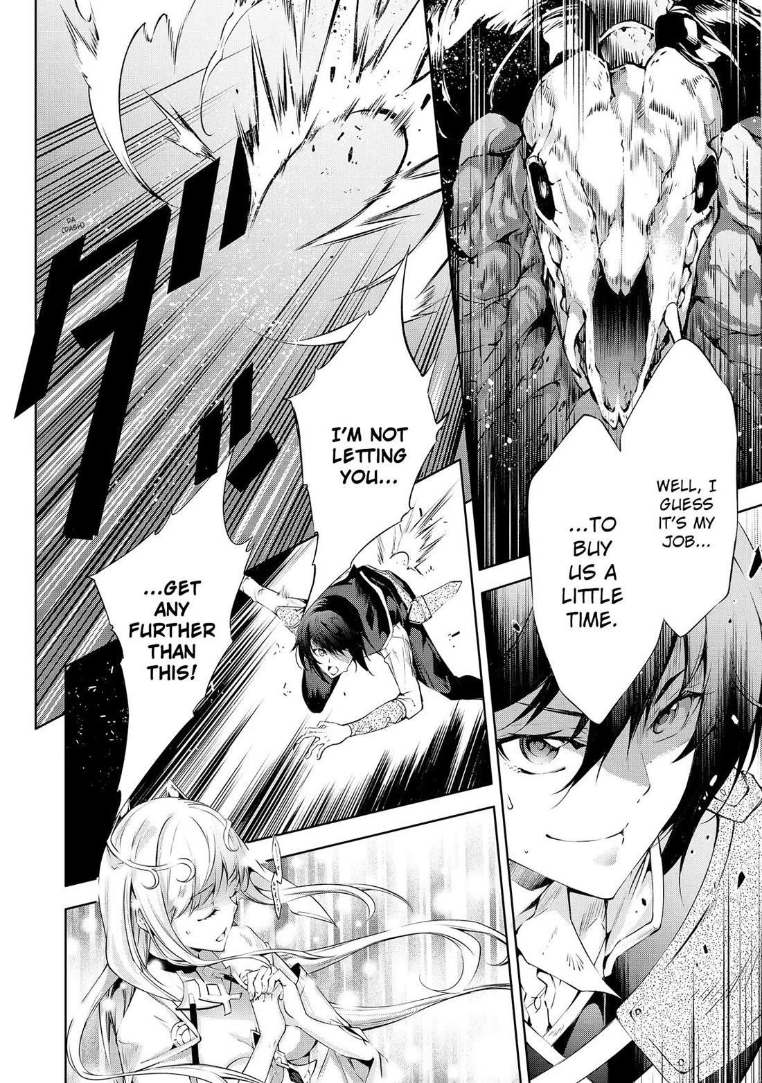 Kamigami Ni Sodaterare Shimo No, Saikyou To Naru Chapter 33 - Page 14