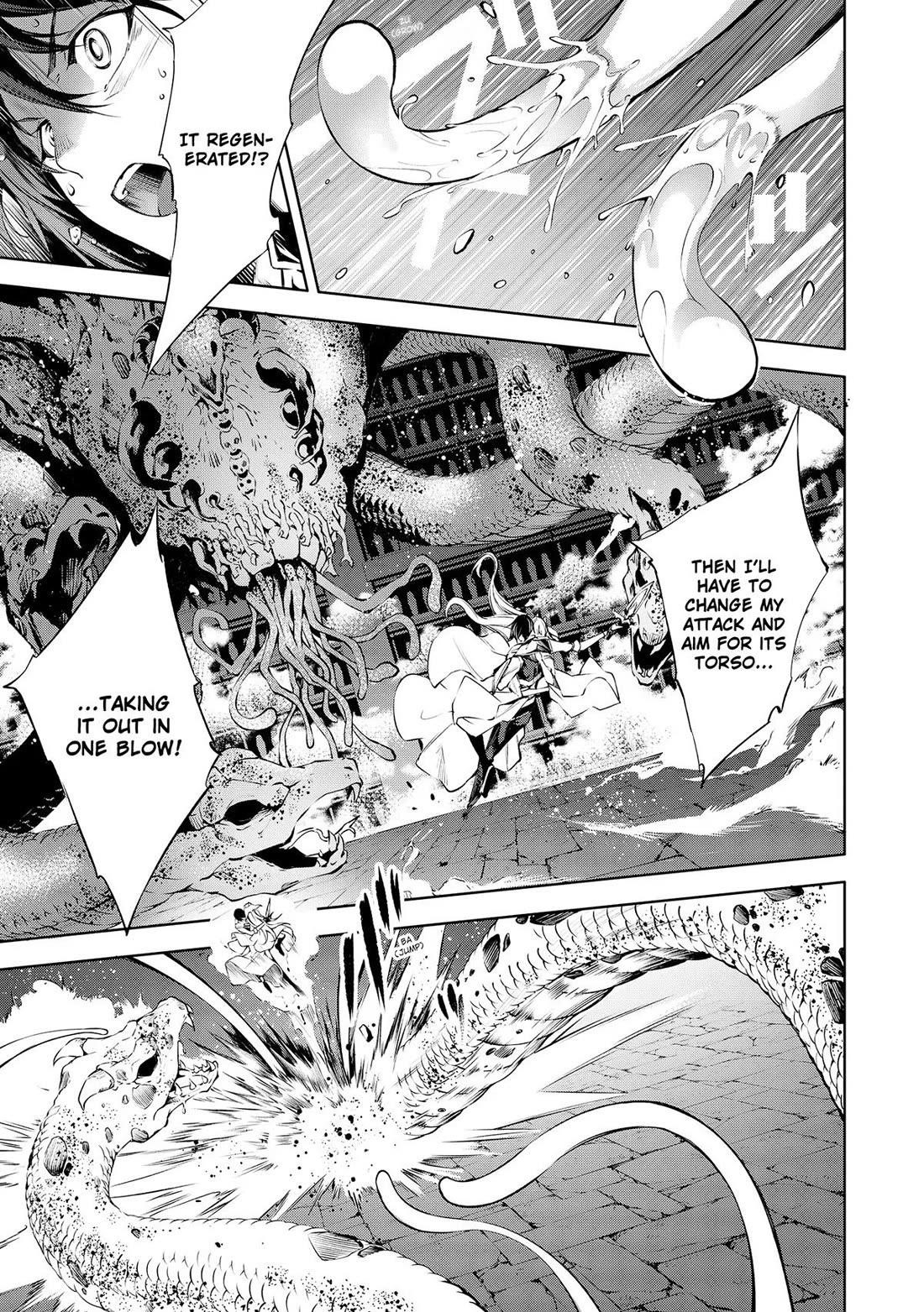 Kamigami Ni Sodaterare Shimo No, Saikyou To Naru Chapter 33 - Page 5