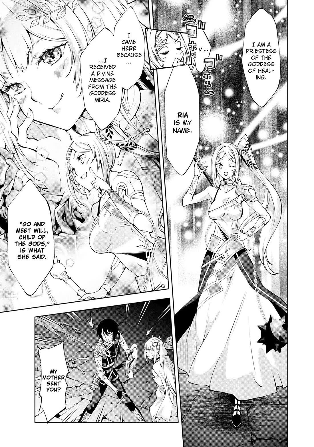 Kamigami Ni Sodaterare Shimo No, Saikyou To Naru Chapter 34 - Page 10