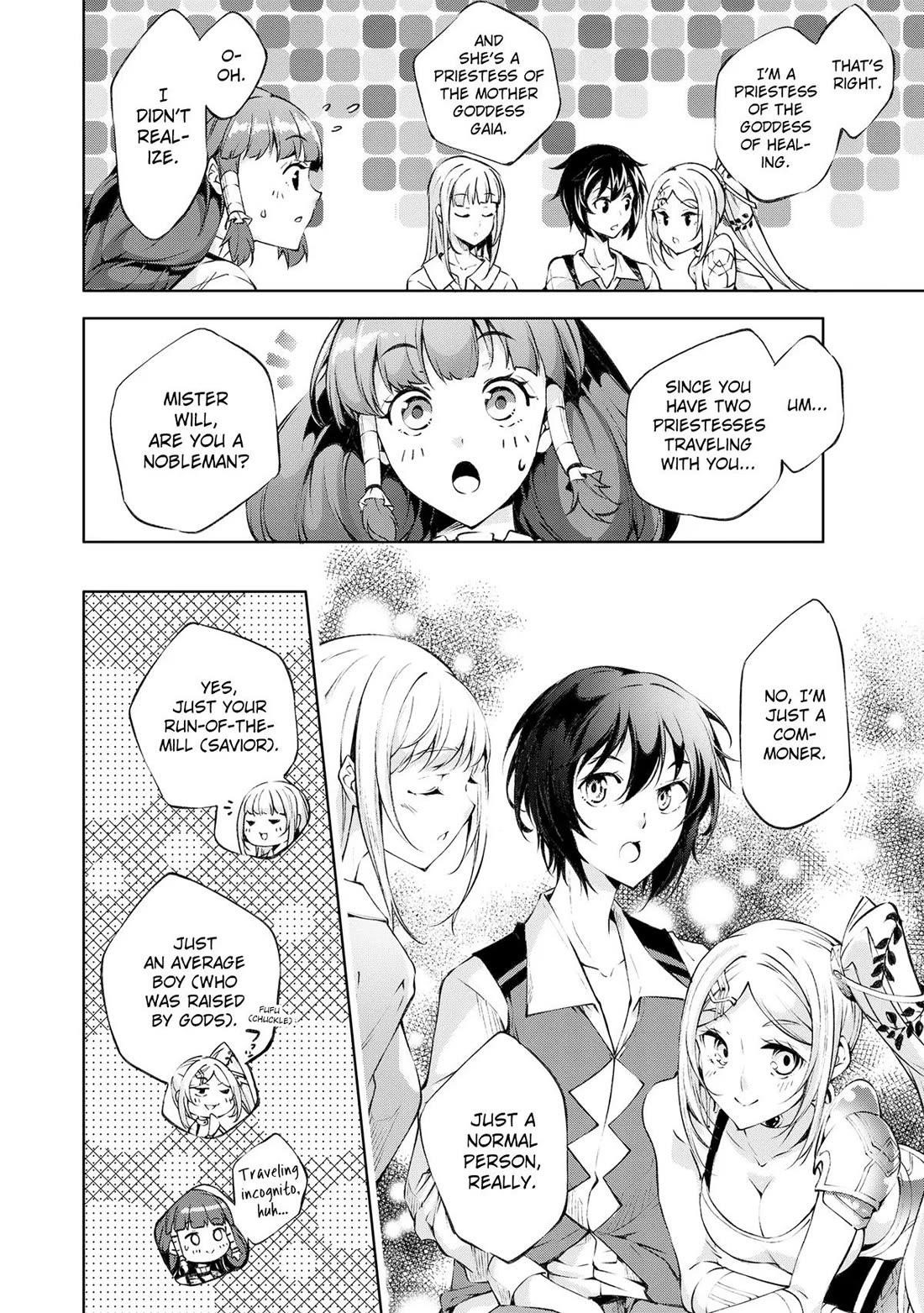 Kamigami Ni Sodaterare Shimo No, Saikyou To Naru Chapter 34 - Page 15