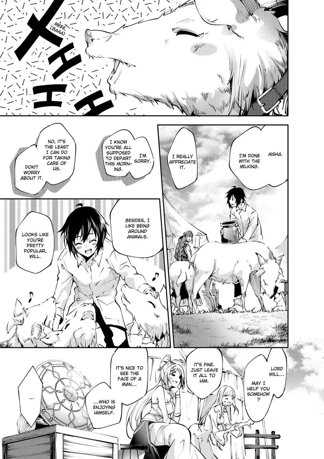 Kamigami Ni Sodaterare Shimo No, Saikyou To Naru Chapter 36 - Page 1