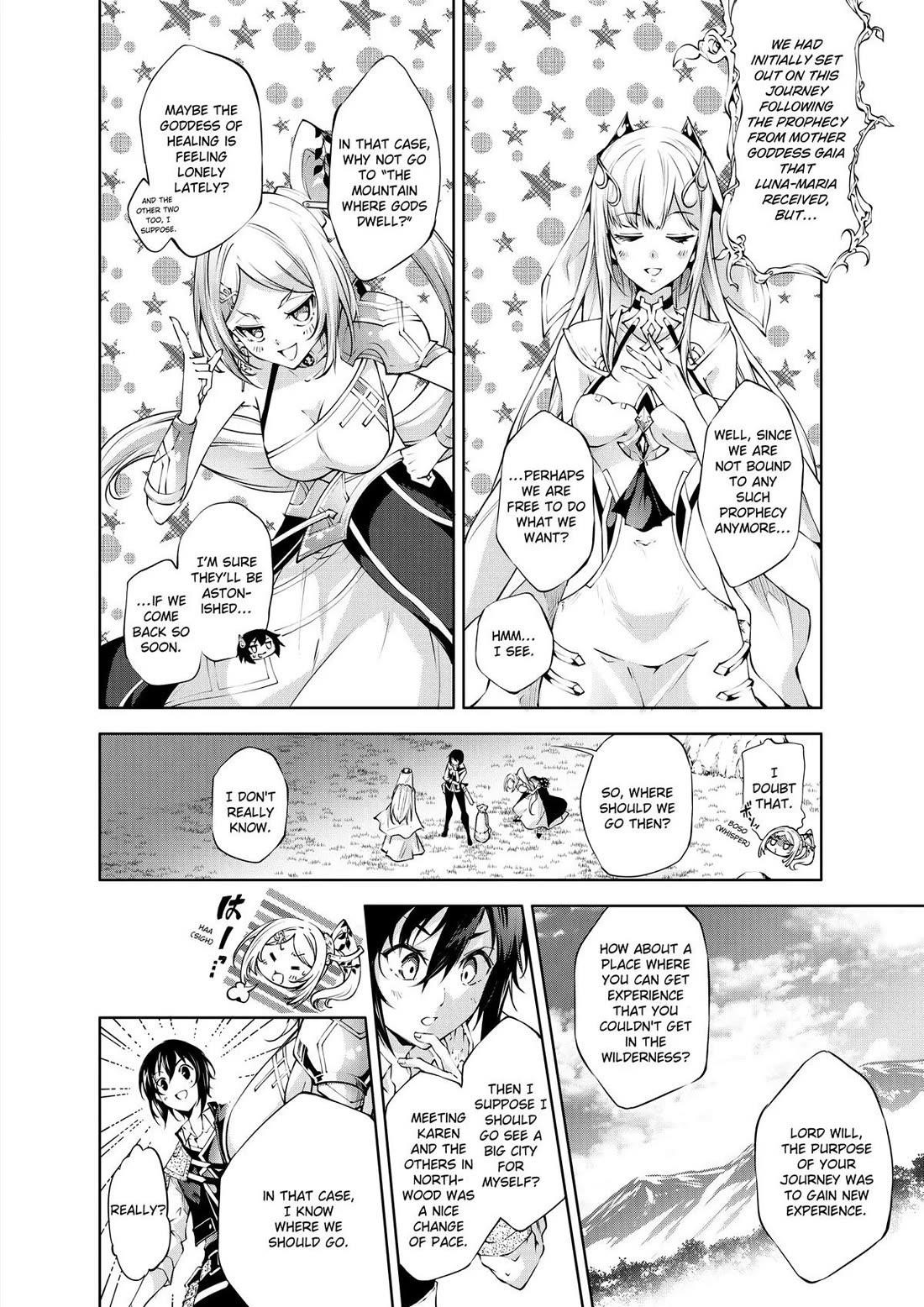 Kamigami Ni Sodaterare Shimo No, Saikyou To Naru Chapter 36 - Page 4