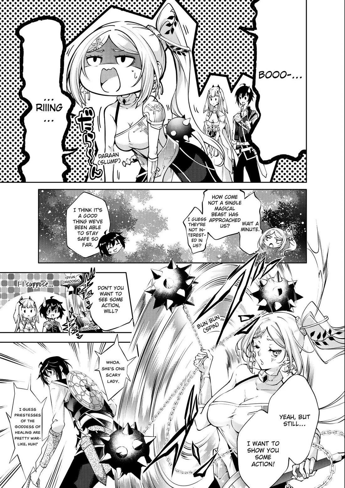 Kamigami Ni Sodaterare Shimo No, Saikyou To Naru Chapter 36 - Page 7