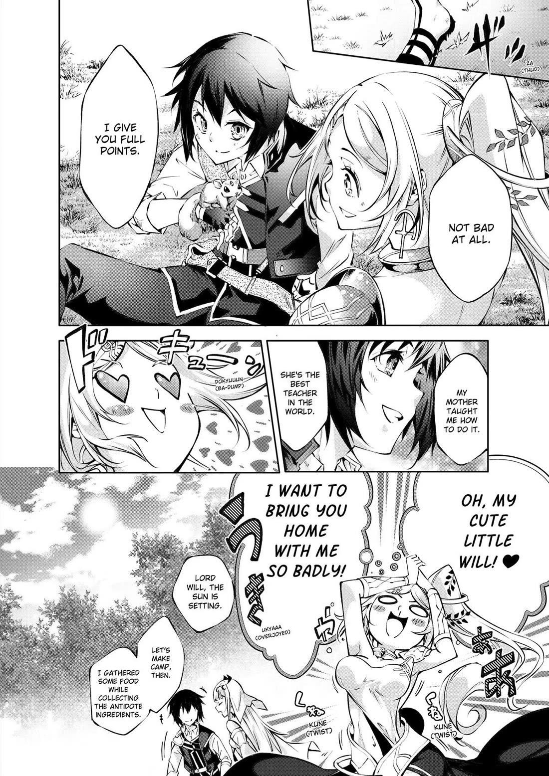 Kamigami Ni Sodaterare Shimo No, Saikyou To Naru Chapter 37 - Page 12