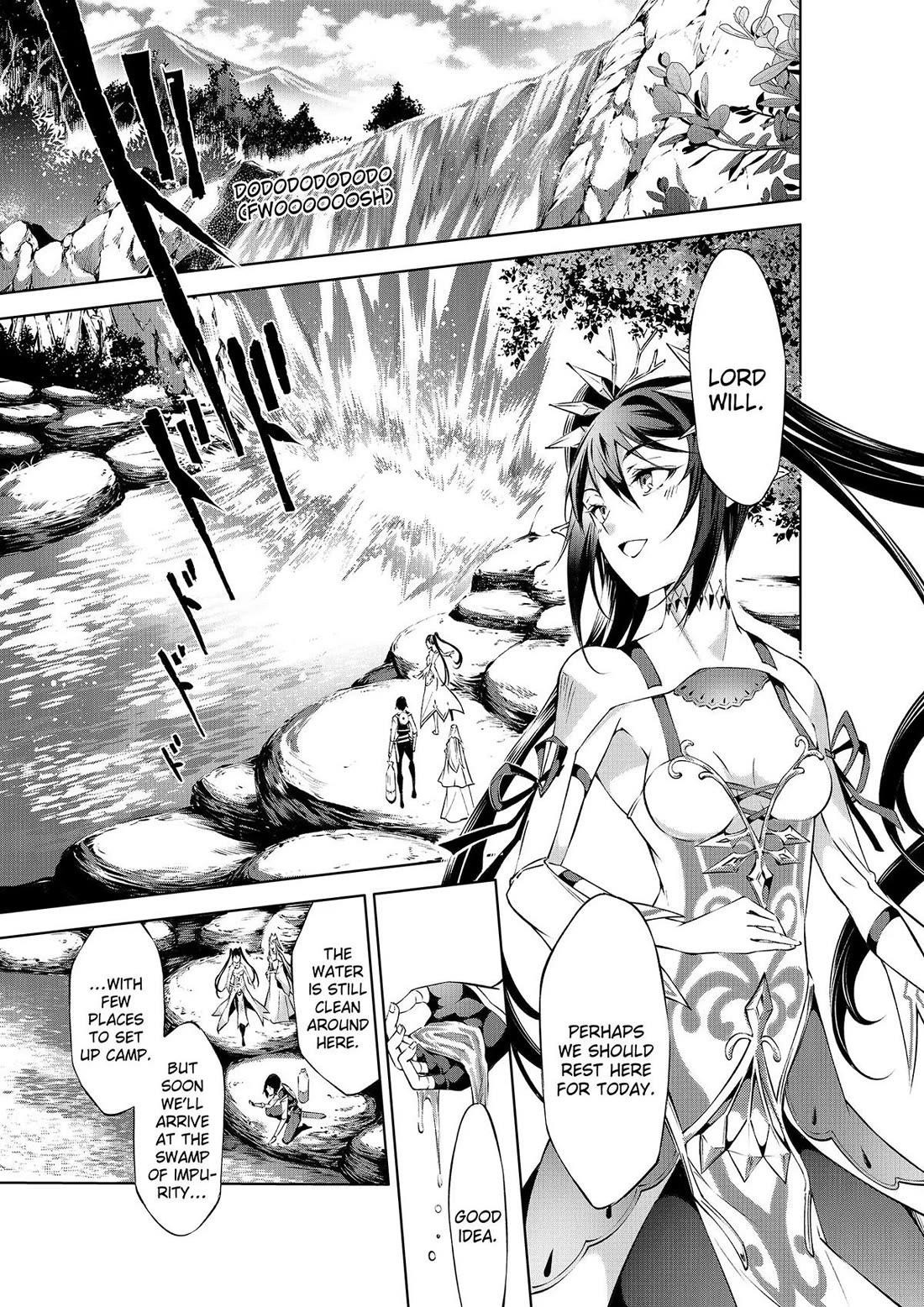 Kamigami Ni Sodaterare Shimo No, Saikyou To Naru Chapter 44 - Page 1