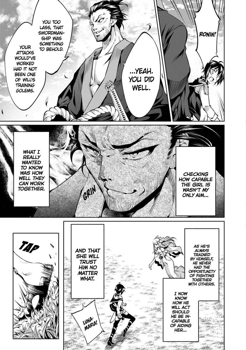 Kamigami Ni Sodaterare Shimo No, Saikyou To Naru Chapter 5 - Page 27