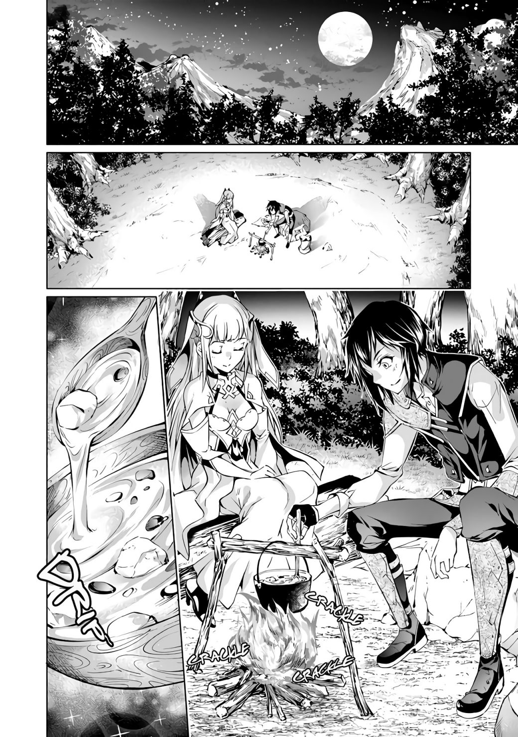 Kamigami Ni Sodaterare Shimo No, Saikyou To Naru Chapter 6.1 - Page 2