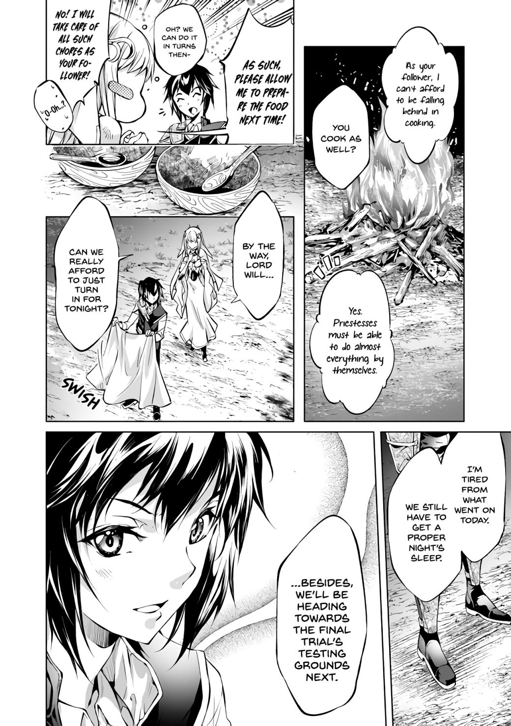 Kamigami Ni Sodaterare Shimo No, Saikyou To Naru Chapter 6.1 - Page 4