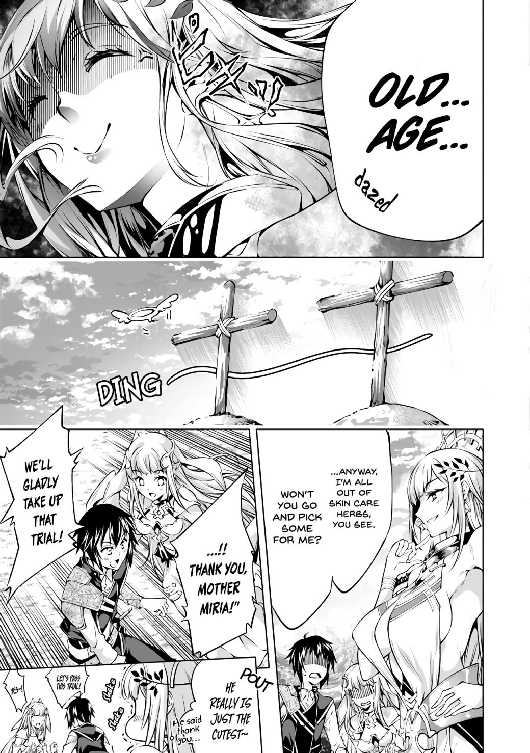 Kamigami Ni Sodaterare Shimo No, Saikyou To Naru Chapter 6.1 - Page 9