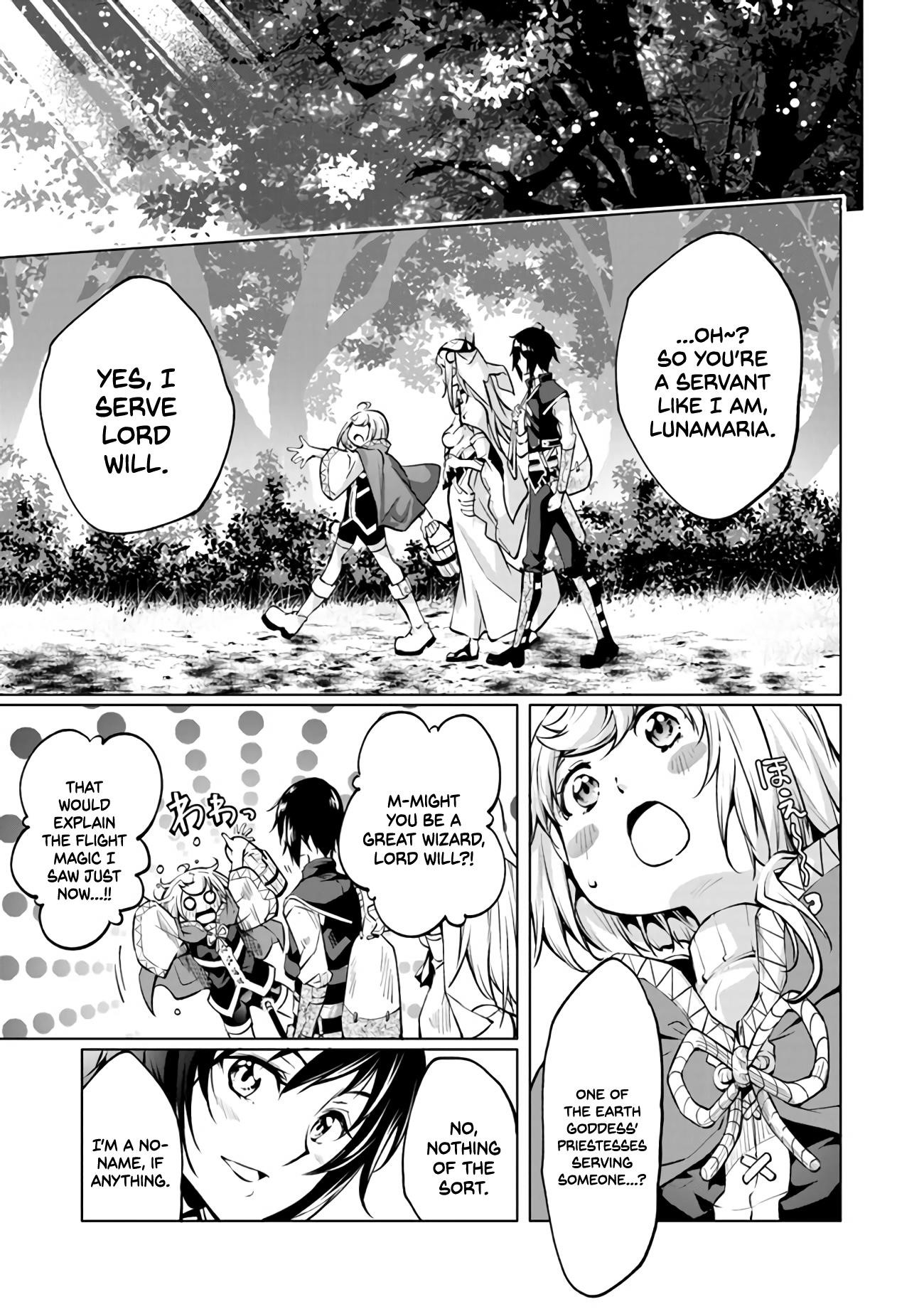 Kamigami Ni Sodaterare Shimo No, Saikyou To Naru Chapter 9 - Page 21