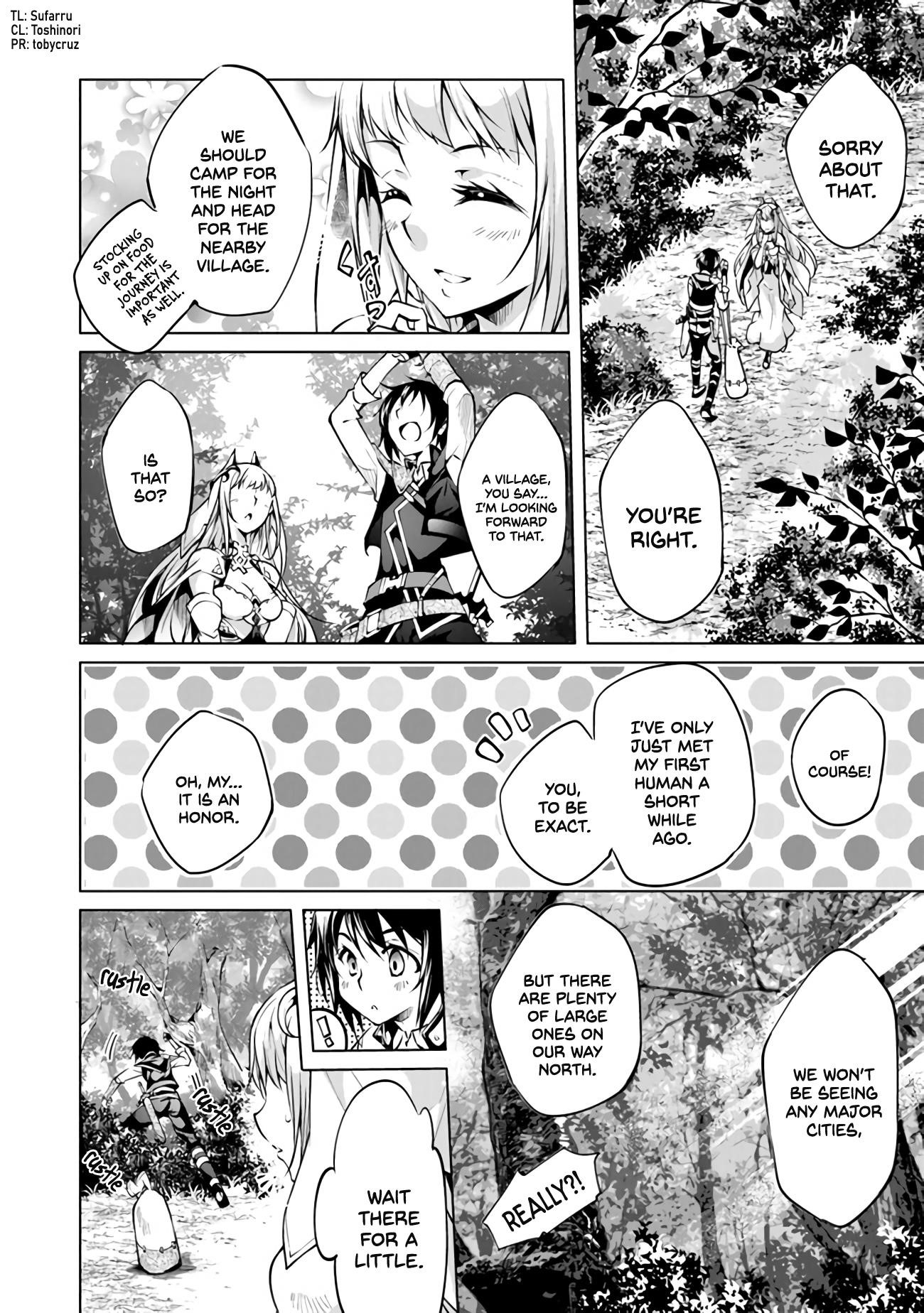 Kamigami Ni Sodaterare Shimo No, Saikyou To Naru Chapter 9 - Page 6