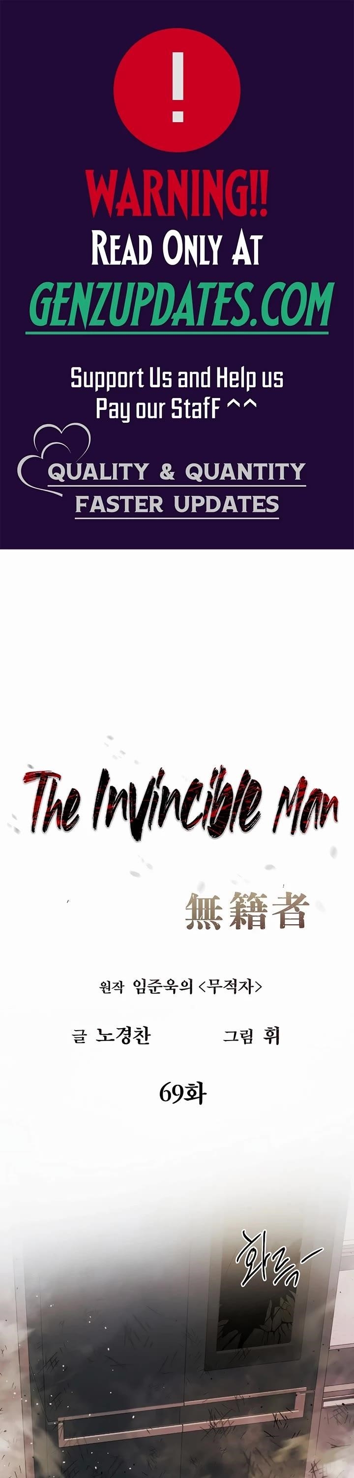 The Invincible Man Chapter 69 - Page 1