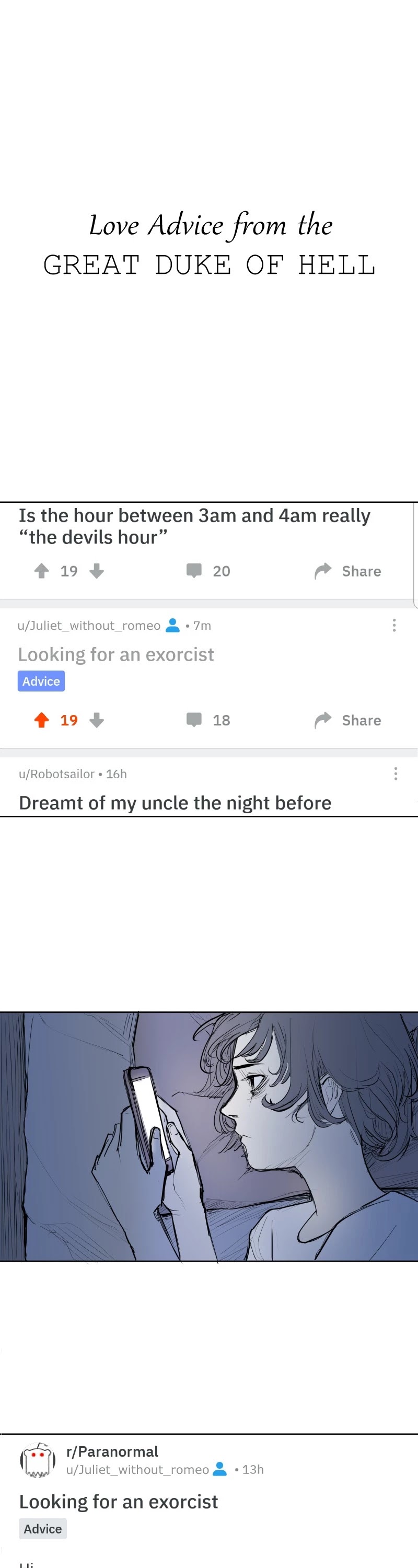 Love Advice From The Great Duke Of Hell Chapter 19 - Page 1