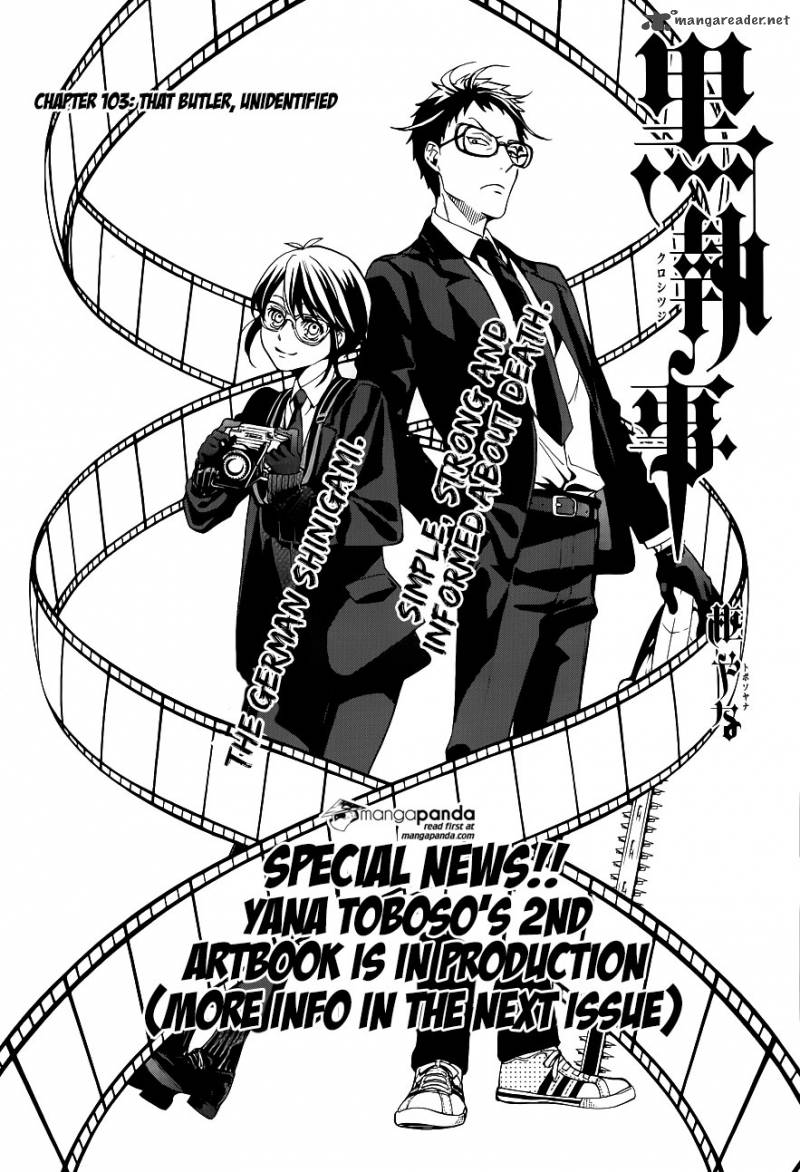 Kuroshitsuji Chapter 103 - Page 1