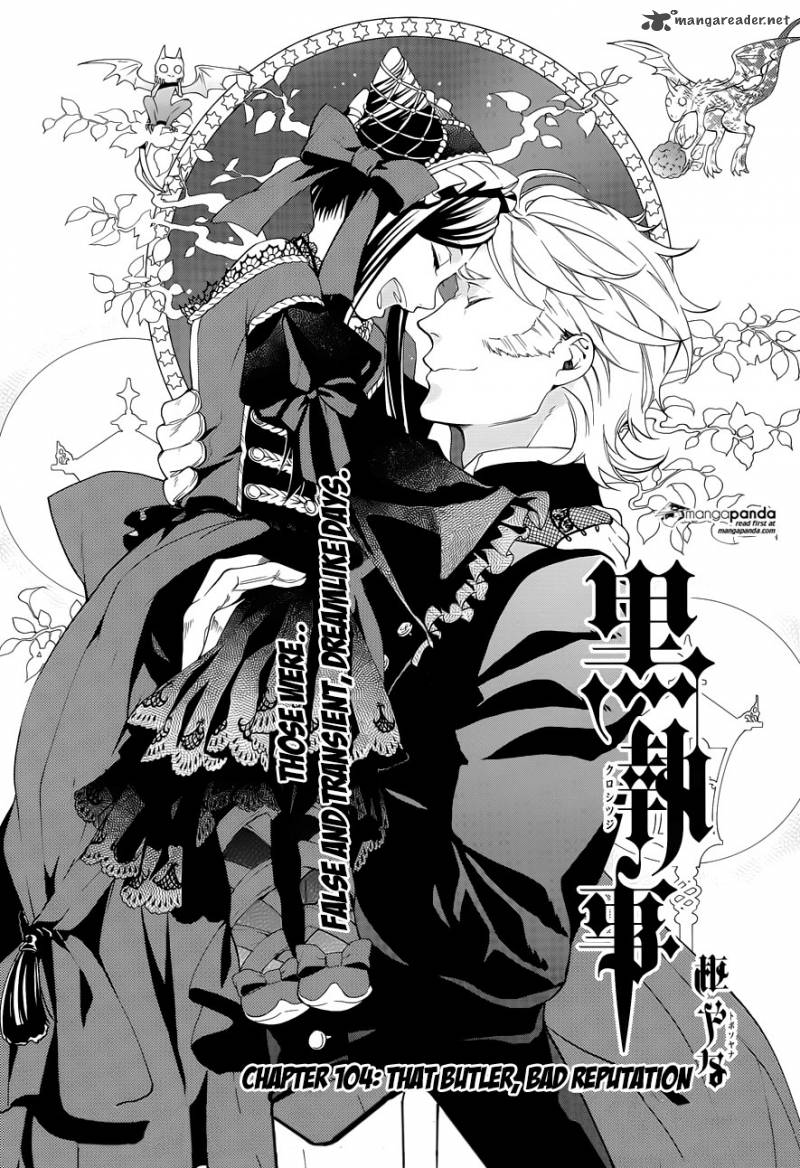 Kuroshitsuji Chapter 104 - Page 1