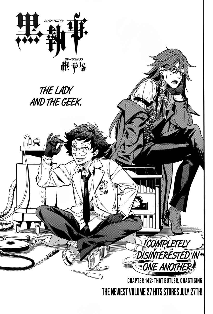 Kuroshitsuji Chapter 142 - Page 1