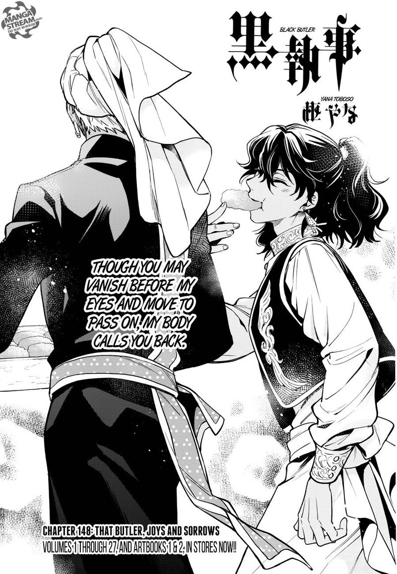 Kuroshitsuji Chapter 148 - Page 1