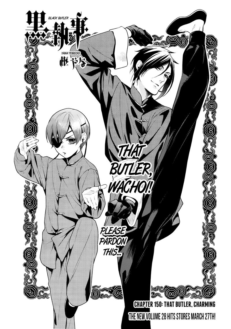 Kuroshitsuji Chapter 150 - Page 1