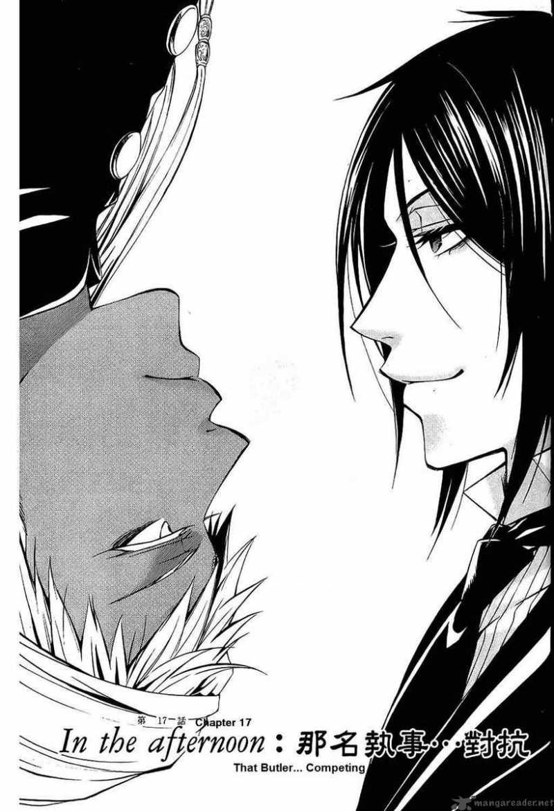 Kuroshitsuji Chapter 17 - Page 1