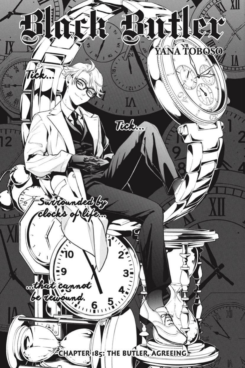Kuroshitsuji Chapter 185 - Page 1