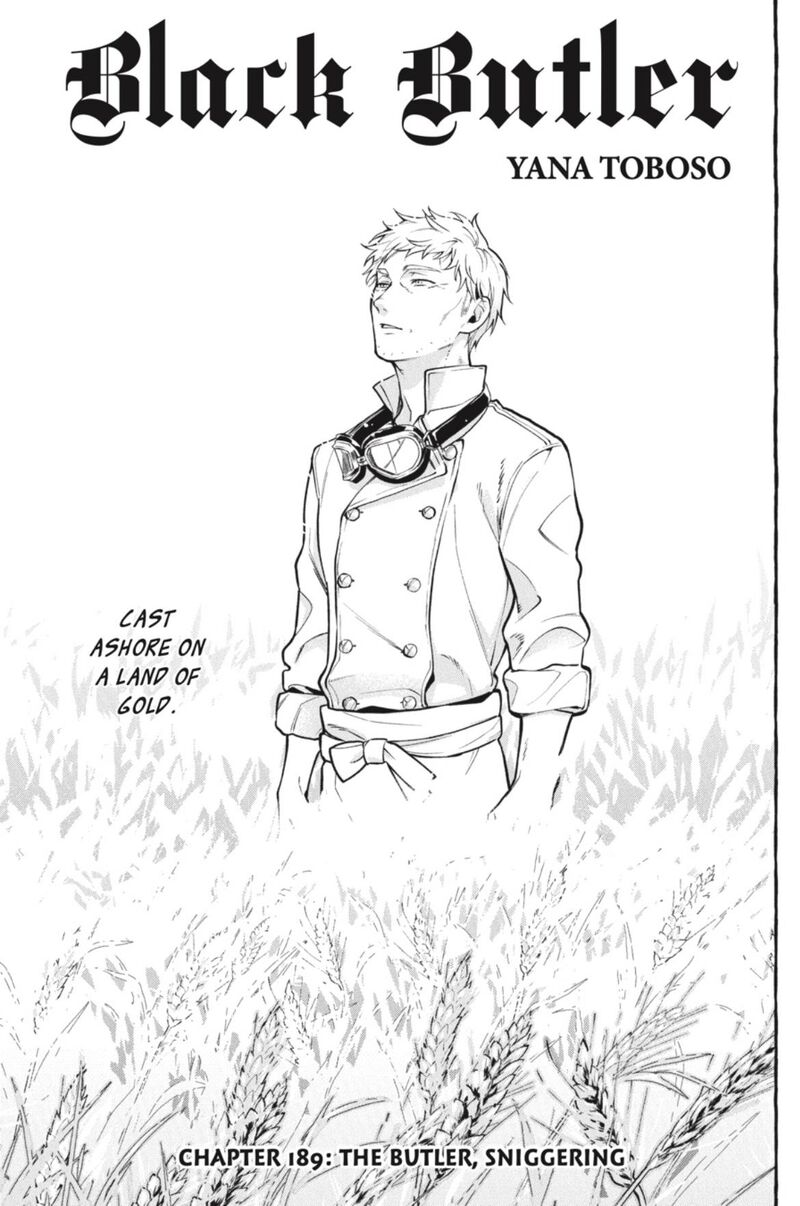 Kuroshitsuji Chapter 189 - Page 1