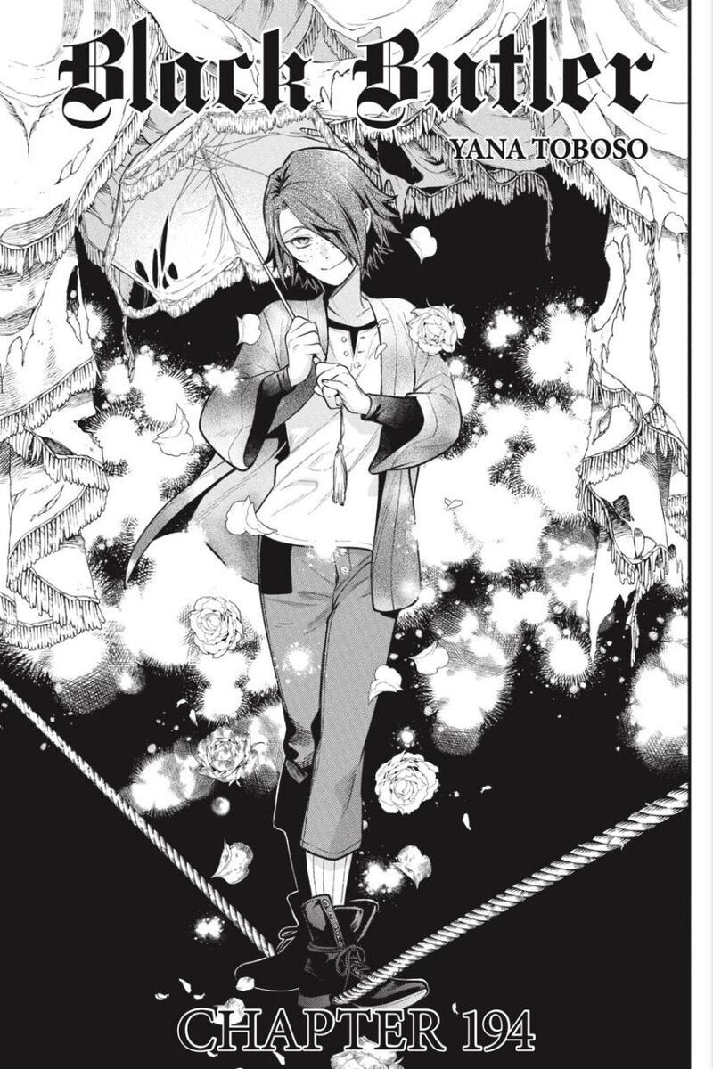 Kuroshitsuji Chapter 194 - Page 1