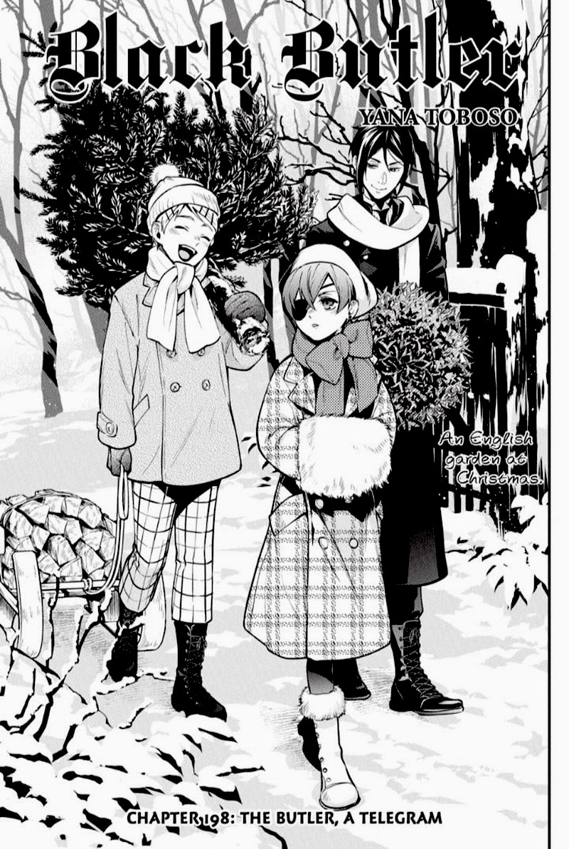 Kuroshitsuji Chapter 198 - Page 1