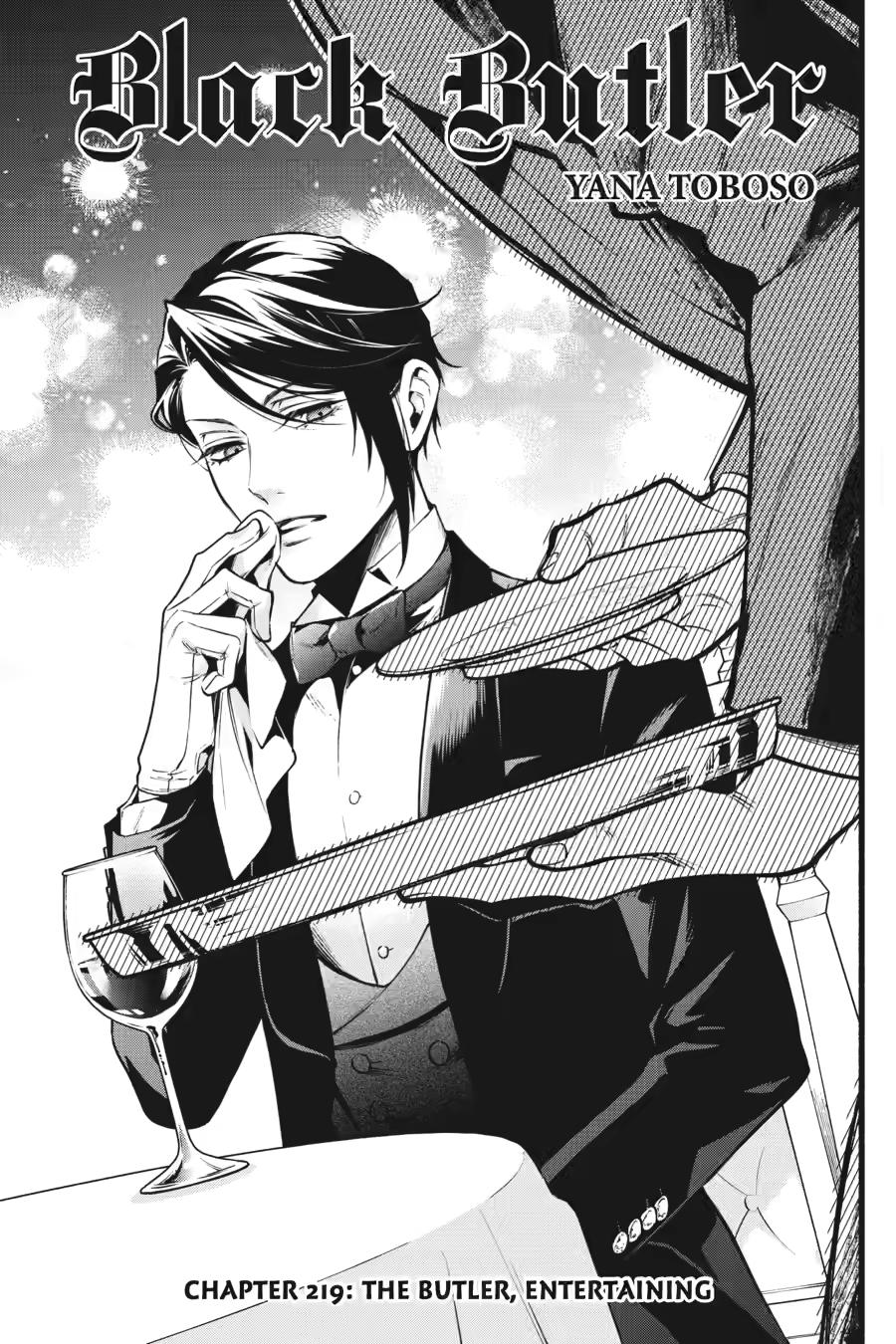 Kuroshitsuji Chapter 219 - Page 1