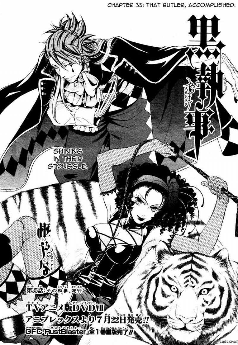 Kuroshitsuji Chapter 35 - Page 1
