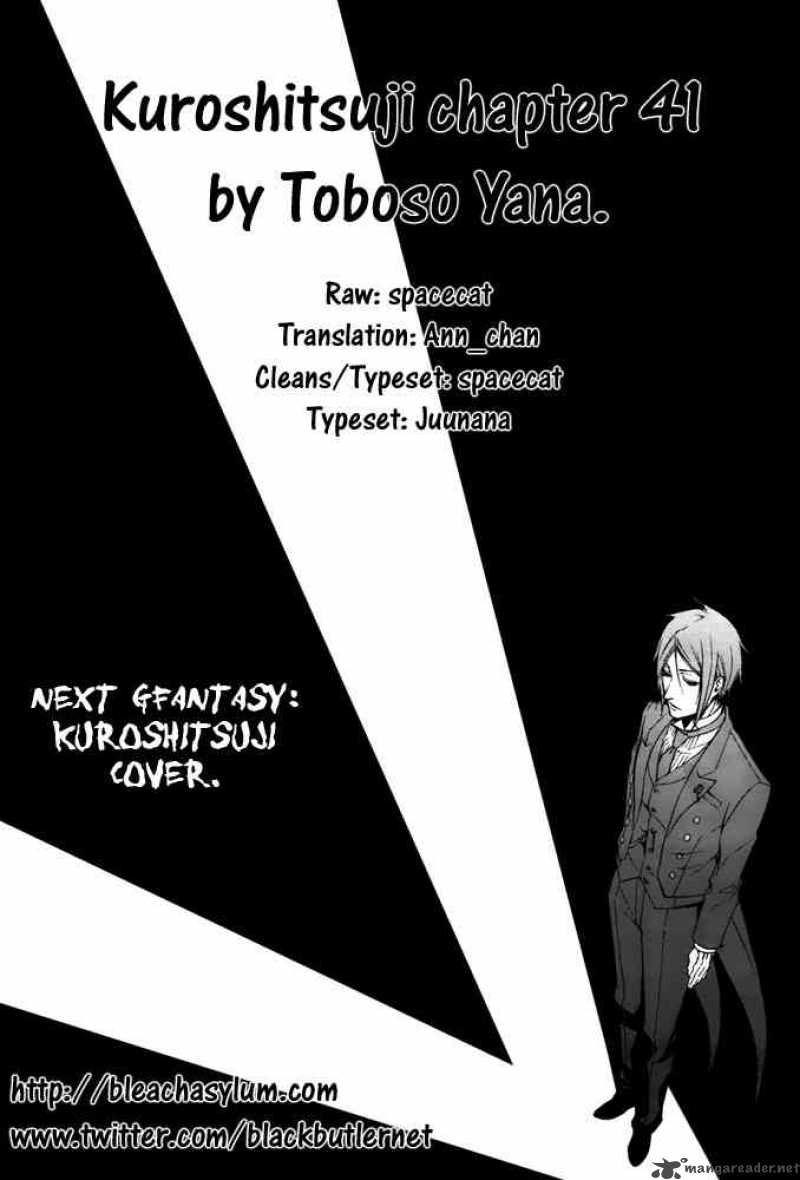 Kuroshitsuji Chapter 41 - Page 39