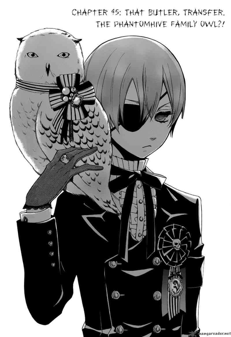 Kuroshitsuji Chapter 45 - Page 1