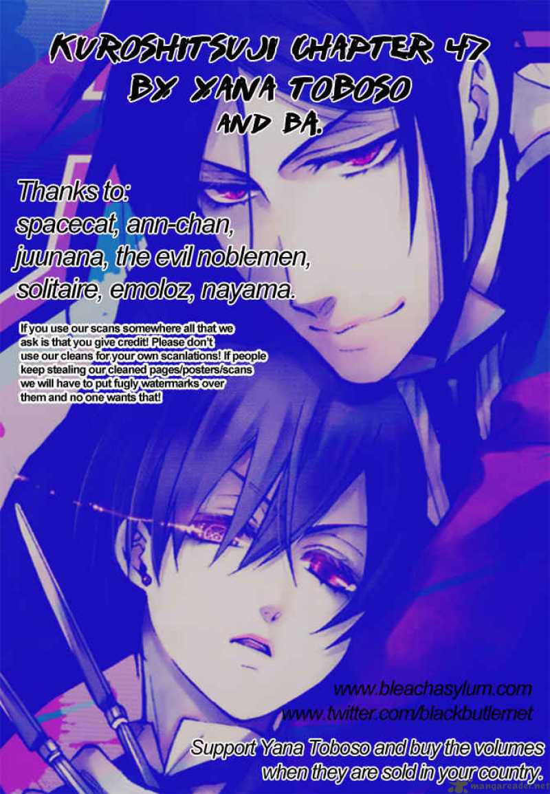 Kuroshitsuji Chapter 47 - Page 39
