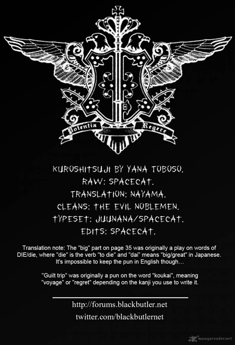 Kuroshitsuji Chapter 55 - Page 37