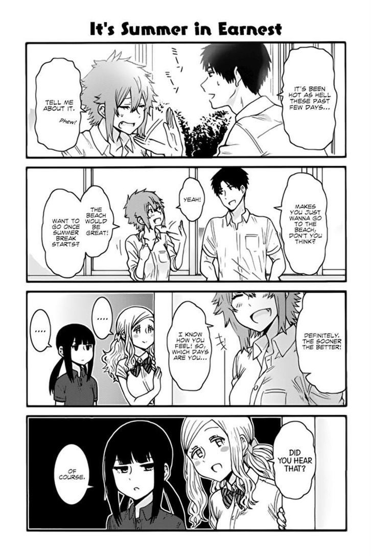 TOMO-CHAN WA ONNANOKO! Chapter 438 - Page 1
