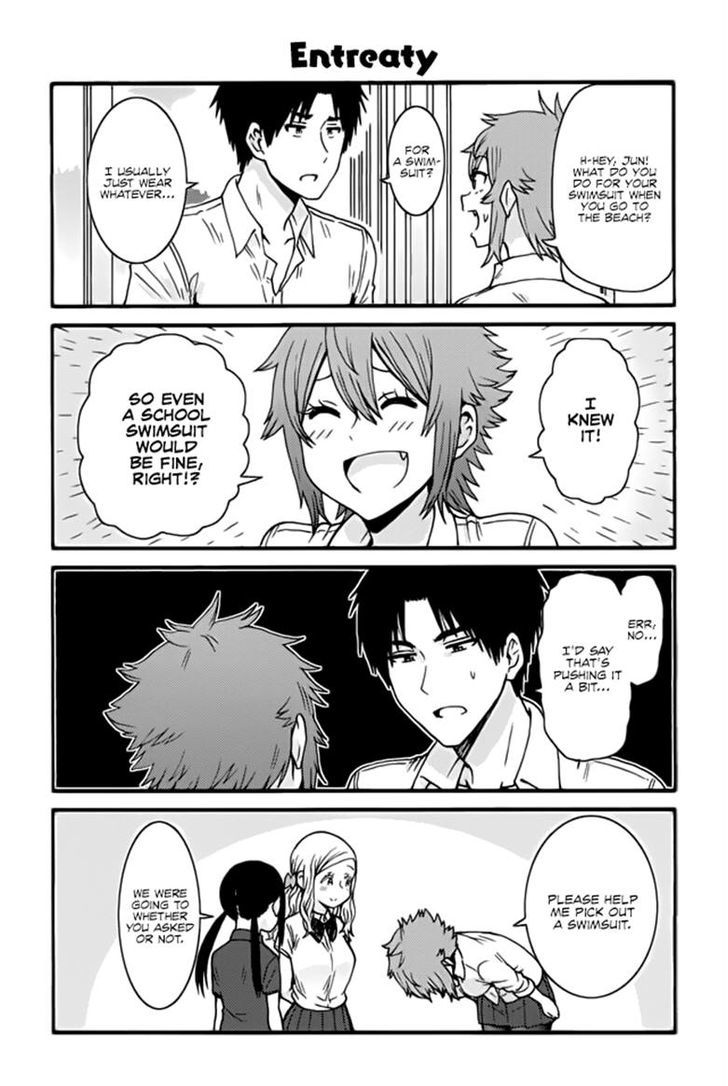 TOMO-CHAN WA ONNANOKO! Chapter 443 - Page 1