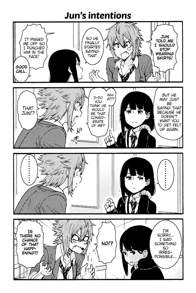 TOMO-CHAN WA ONNANOKO! Chapter 70 - Page 1