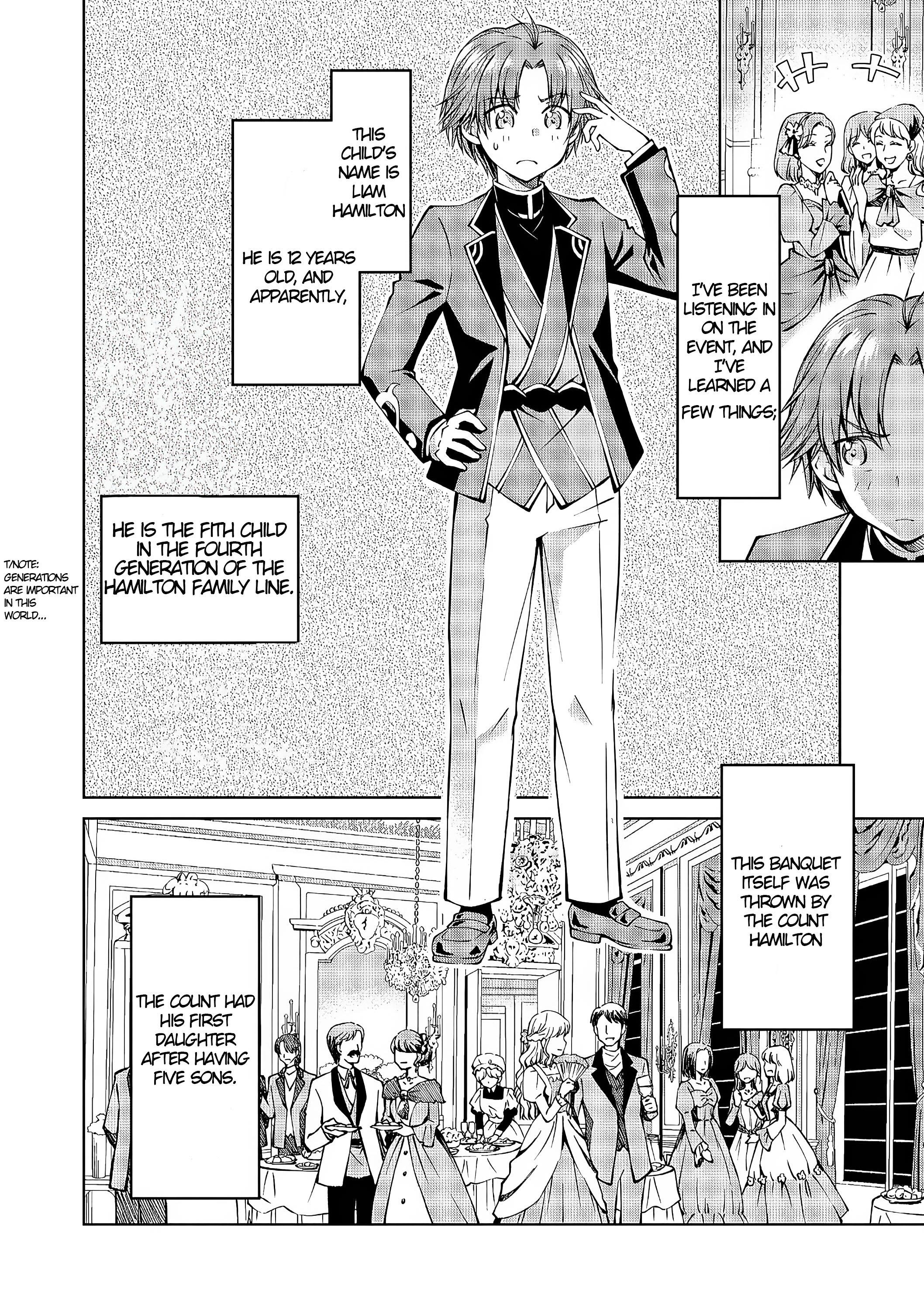 My Noble Family is Headed For Ruin, So I May As Well Study Magic In My Free Time Chapter 1 - Page 10