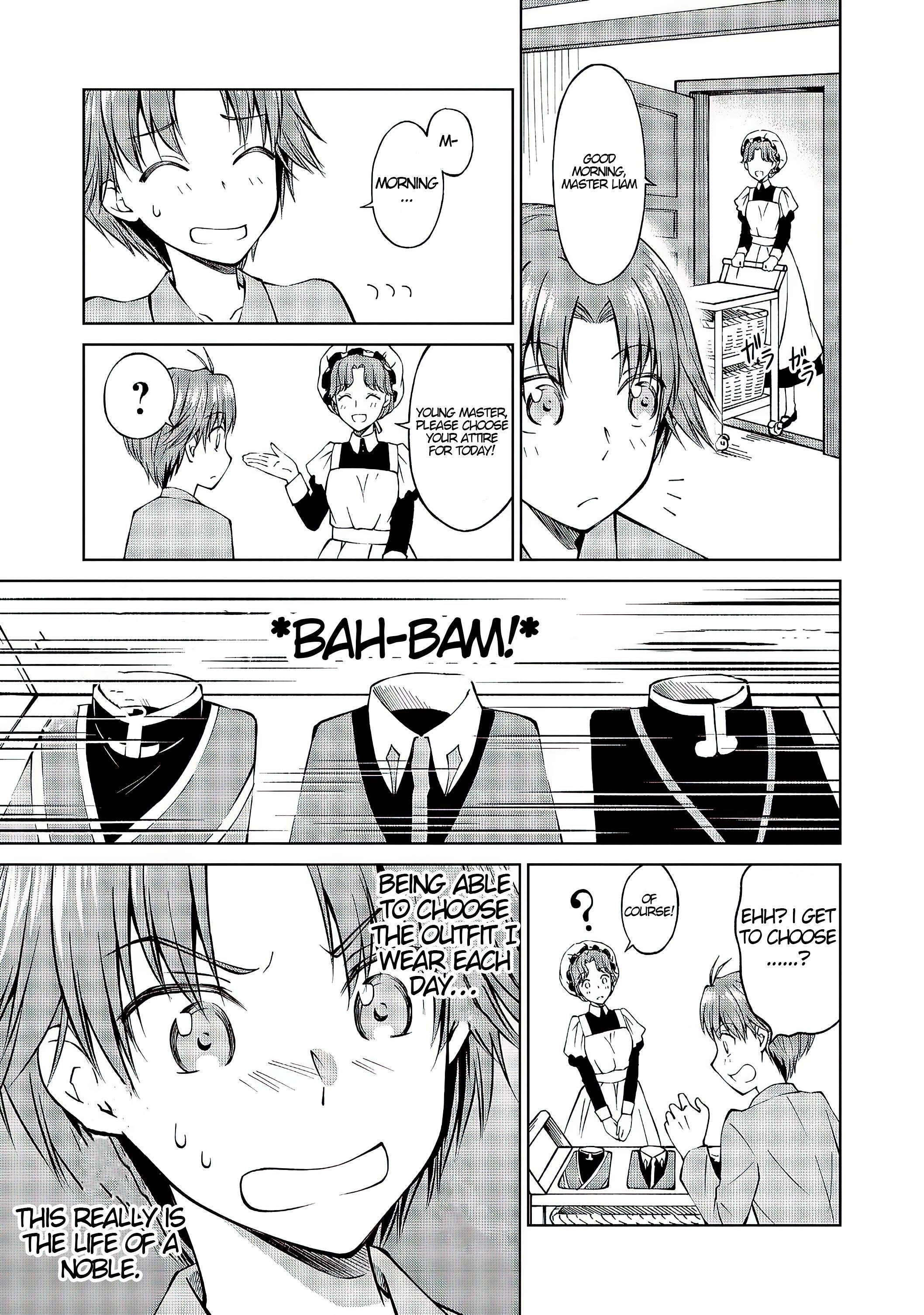 My Noble Family is Headed For Ruin, So I May As Well Study Magic In My Free Time Chapter 1 - Page 13