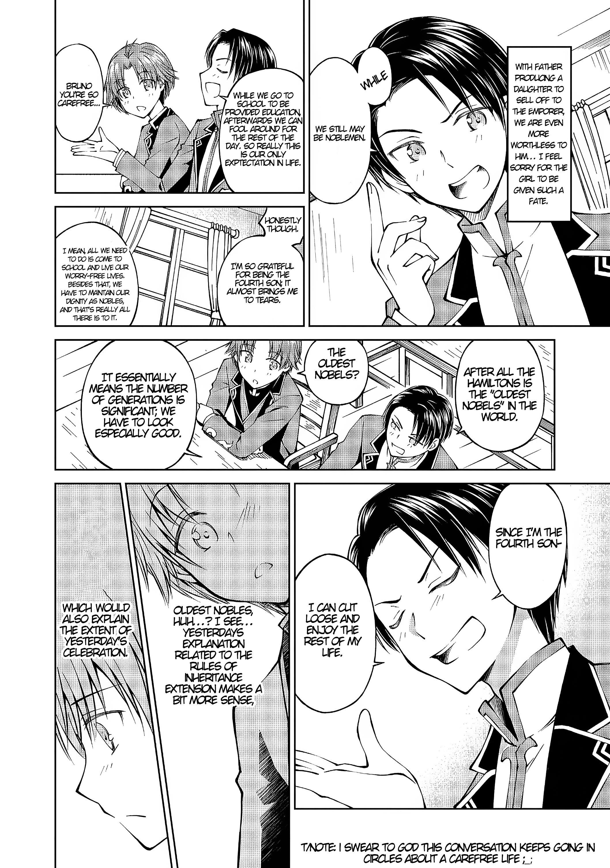 My Noble Family is Headed For Ruin, So I May As Well Study Magic In My Free Time Chapter 1 - Page 16