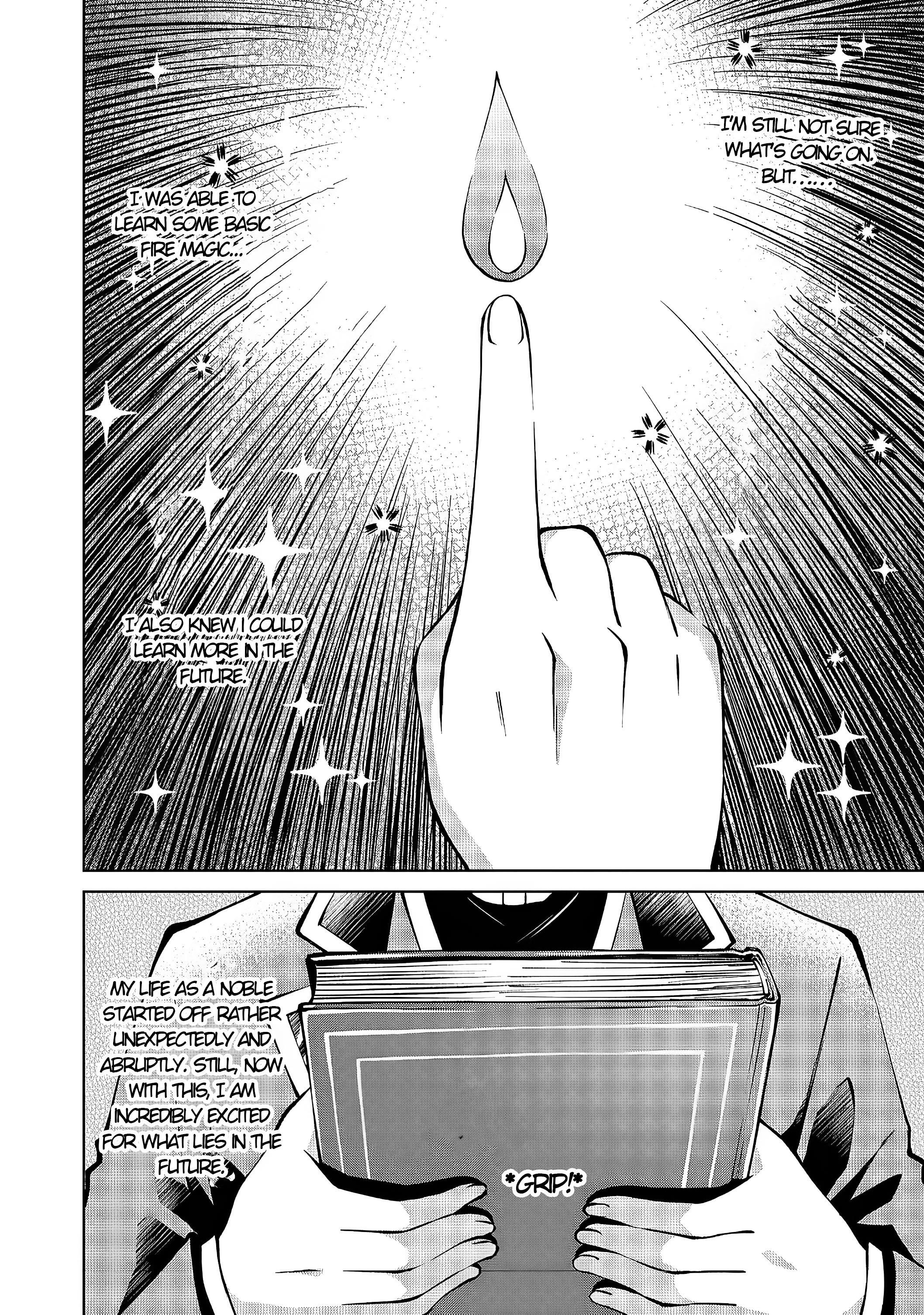 My Noble Family is Headed For Ruin, So I May As Well Study Magic In My Free Time Chapter 1 - Page 22