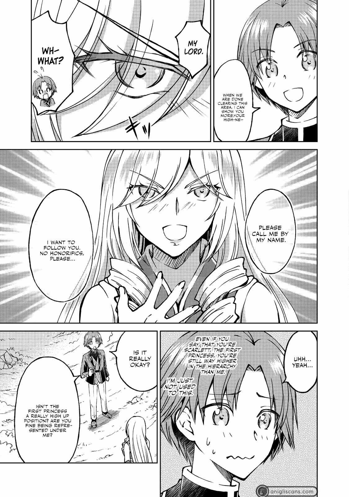 My Noble Family is Headed For Ruin, So I May As Well Study Magic In My Free Time Chapter 12 - Page 3