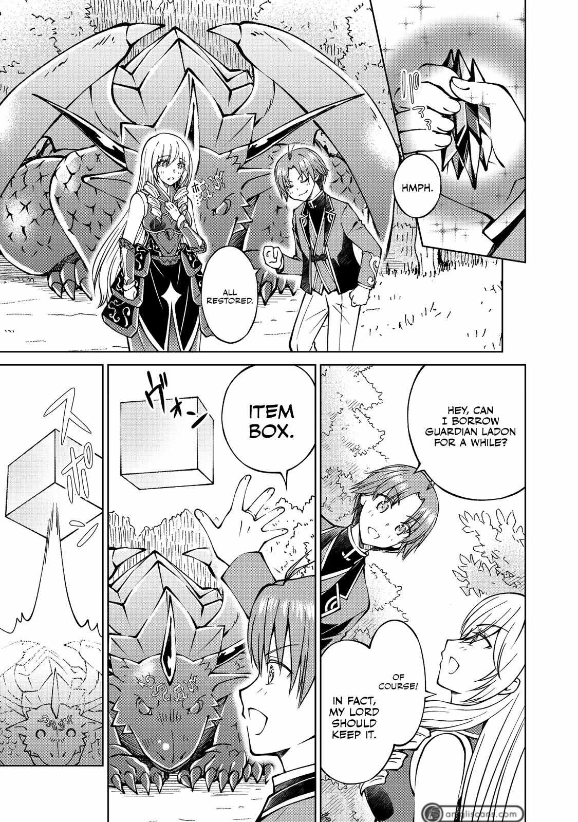 My Noble Family is Headed For Ruin, So I May As Well Study Magic In My Free Time Chapter 14 - Page 1