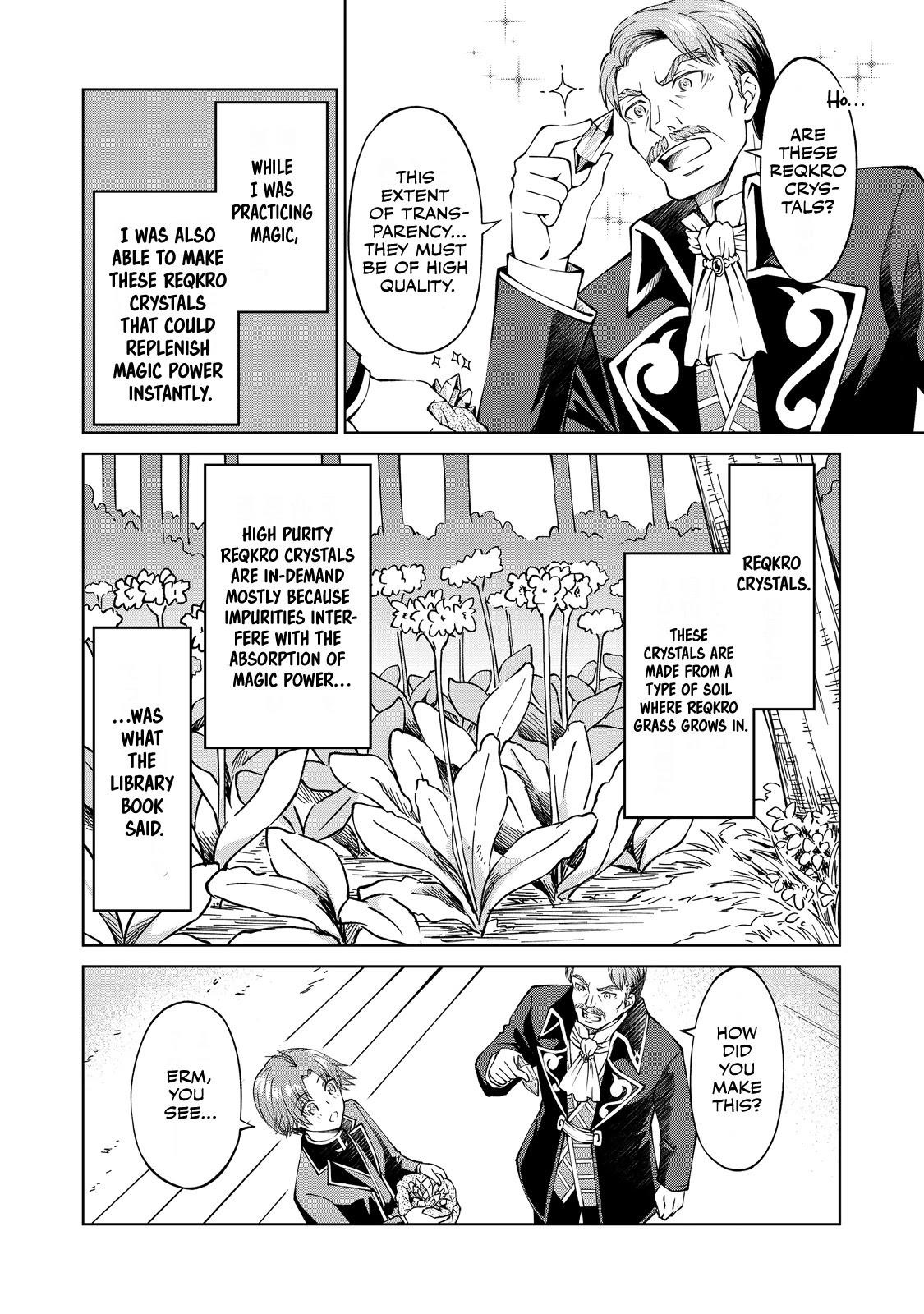 My Noble Family is Headed For Ruin, So I May As Well Study Magic In My Free Time Chapter 4 - Page 2