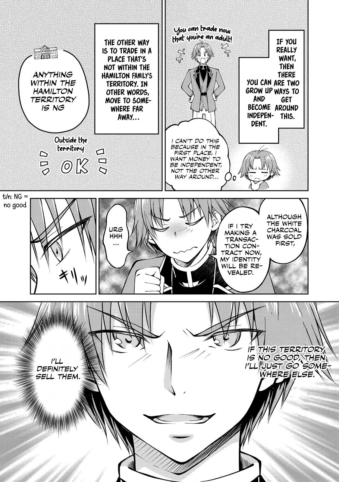 My Noble Family is Headed For Ruin, So I May As Well Study Magic In My Free Time Chapter 4 - Page 21