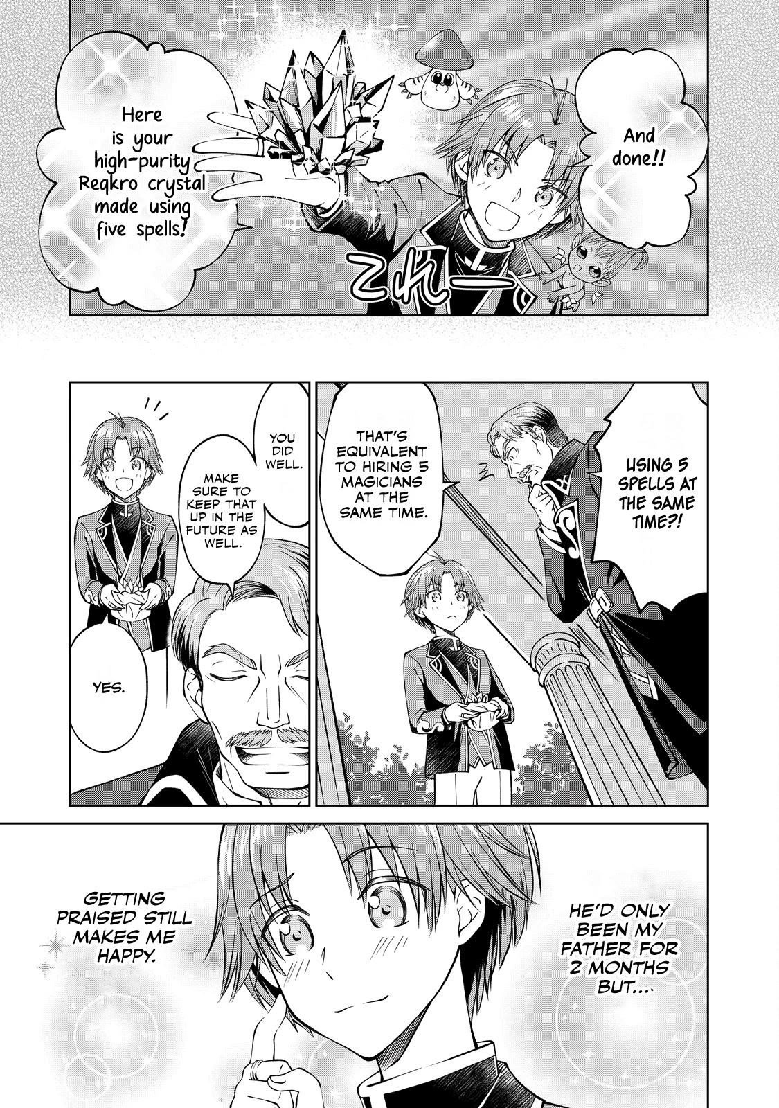 My Noble Family is Headed For Ruin, So I May As Well Study Magic In My Free Time Chapter 4 - Page 5