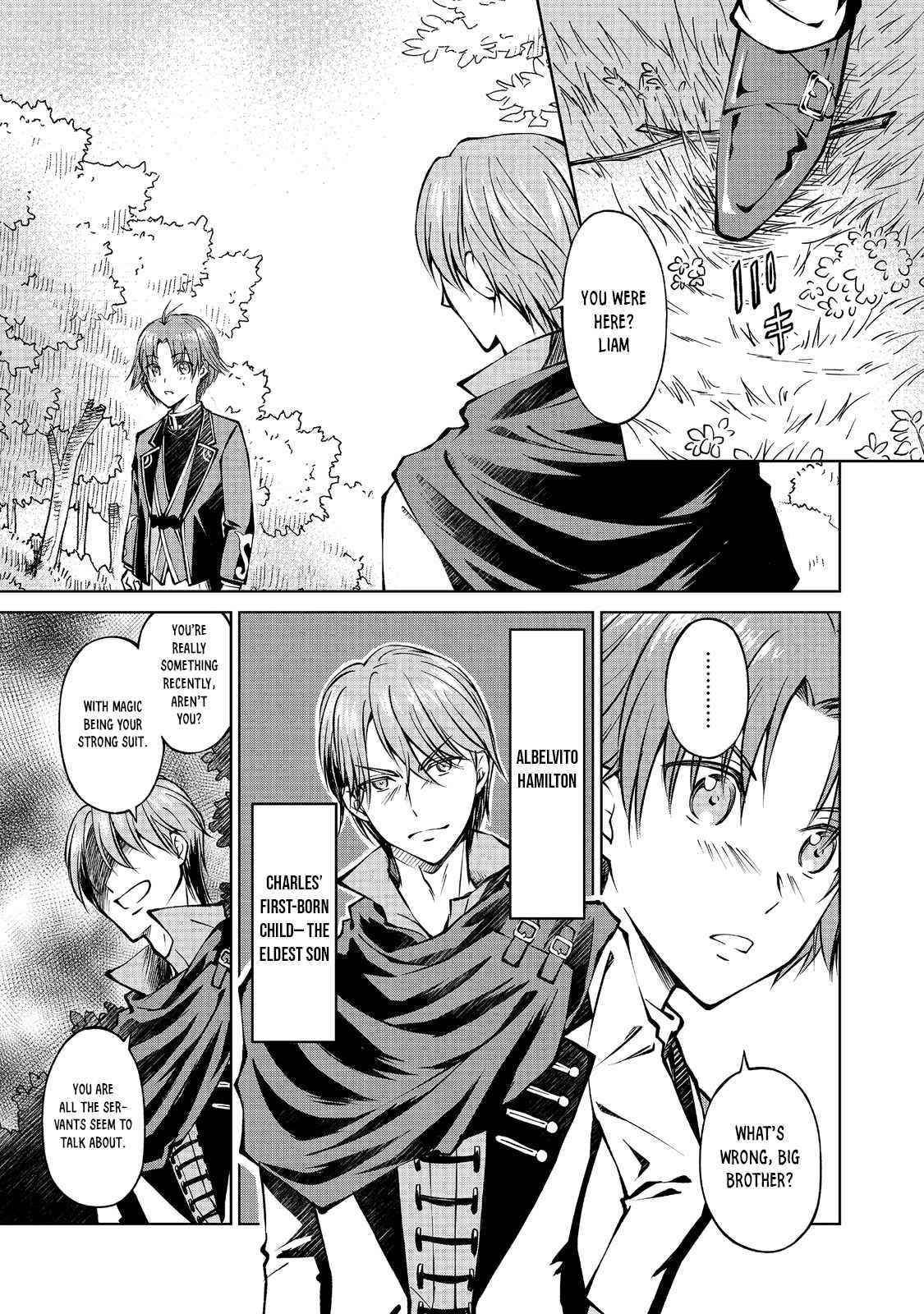 My Noble Family is Headed For Ruin, So I May As Well Study Magic In My Free Time Chapter 5 - Page 1