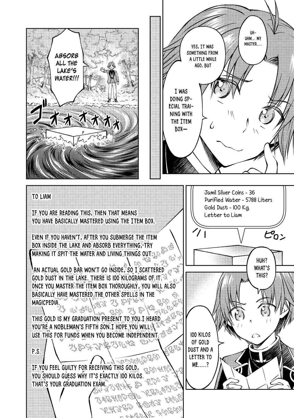 My Noble Family is Headed For Ruin, So I May As Well Study Magic In My Free Time Chapter 5 - Page 22