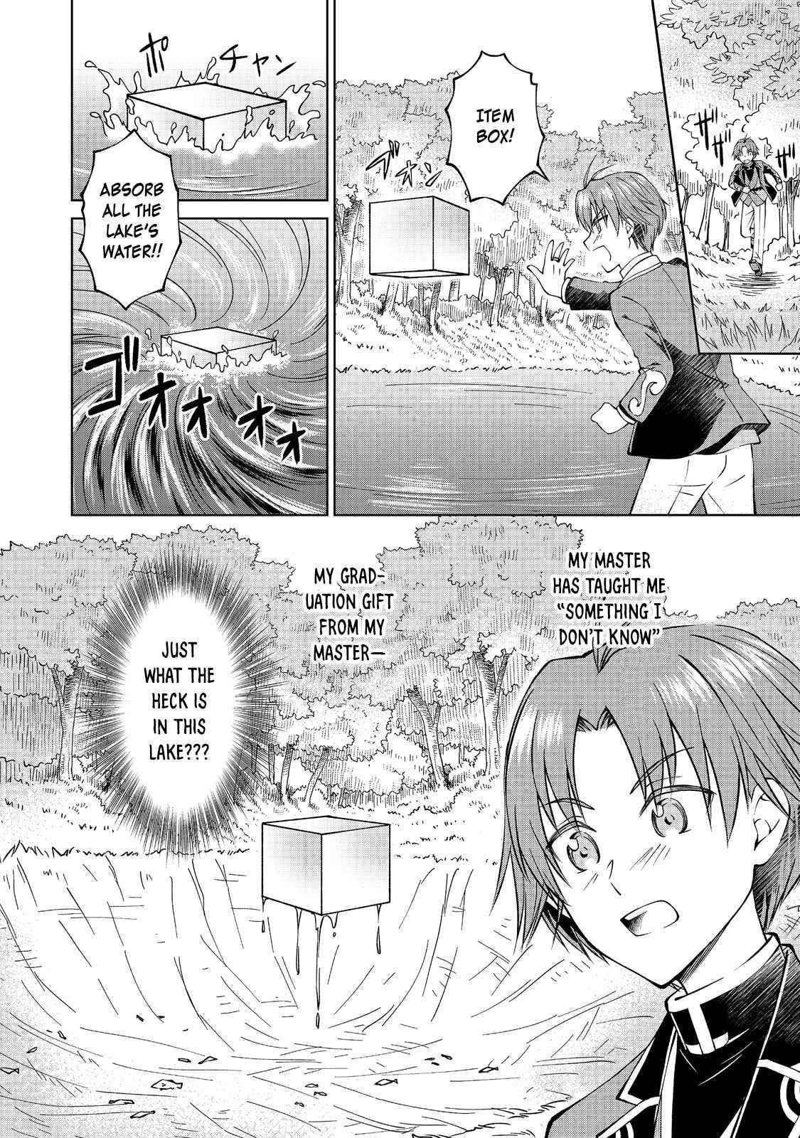 My Noble Family is Headed For Ruin, So I May As Well Study Magic In My Free Time Chapter 5 - Page 24