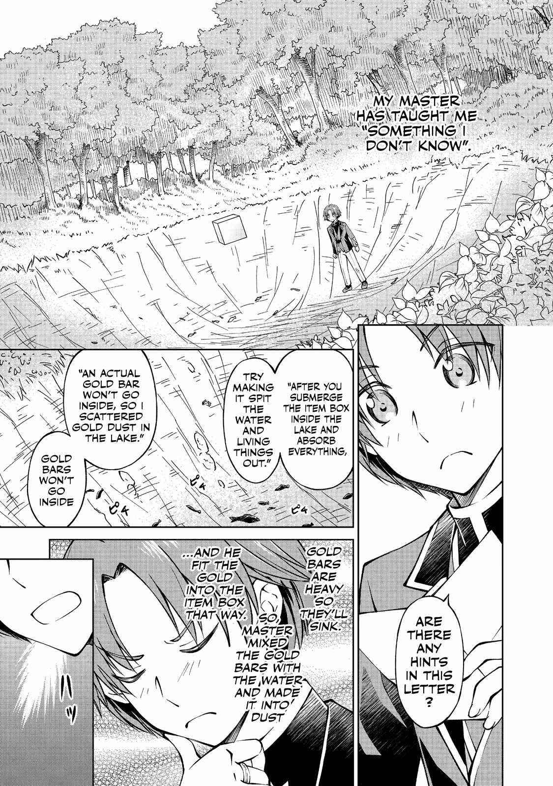 My Noble Family is Headed For Ruin, So I May As Well Study Magic In My Free Time Chapter 6 - Page 1