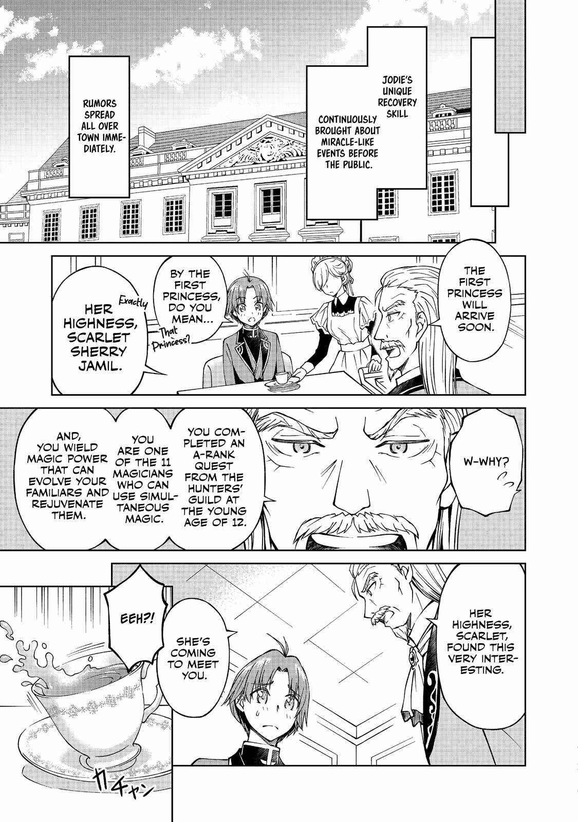 My Noble Family is Headed For Ruin, So I May As Well Study Magic In My Free Time Chapter 6 - Page 21